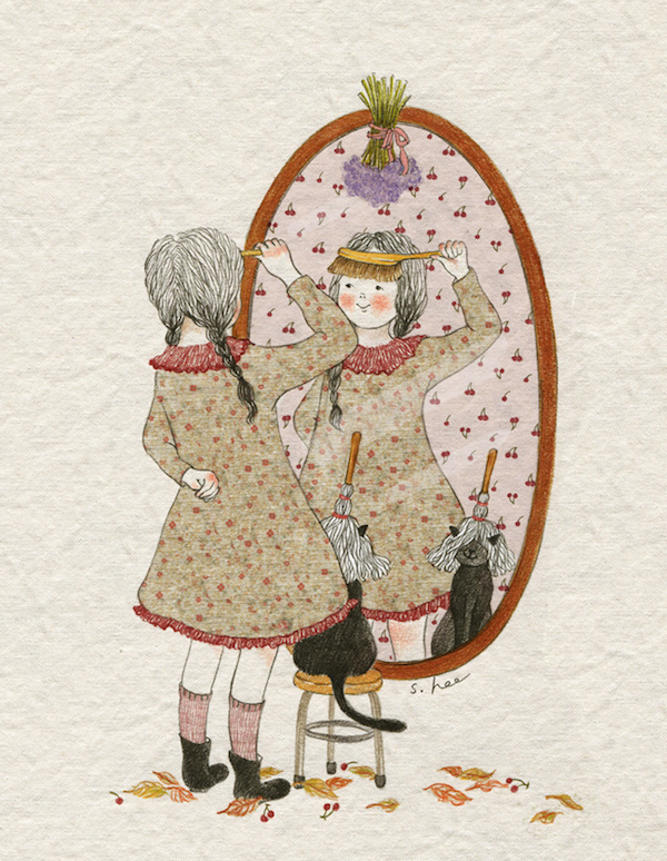 韩国插画师s.hee作品：致我们美丽的日子