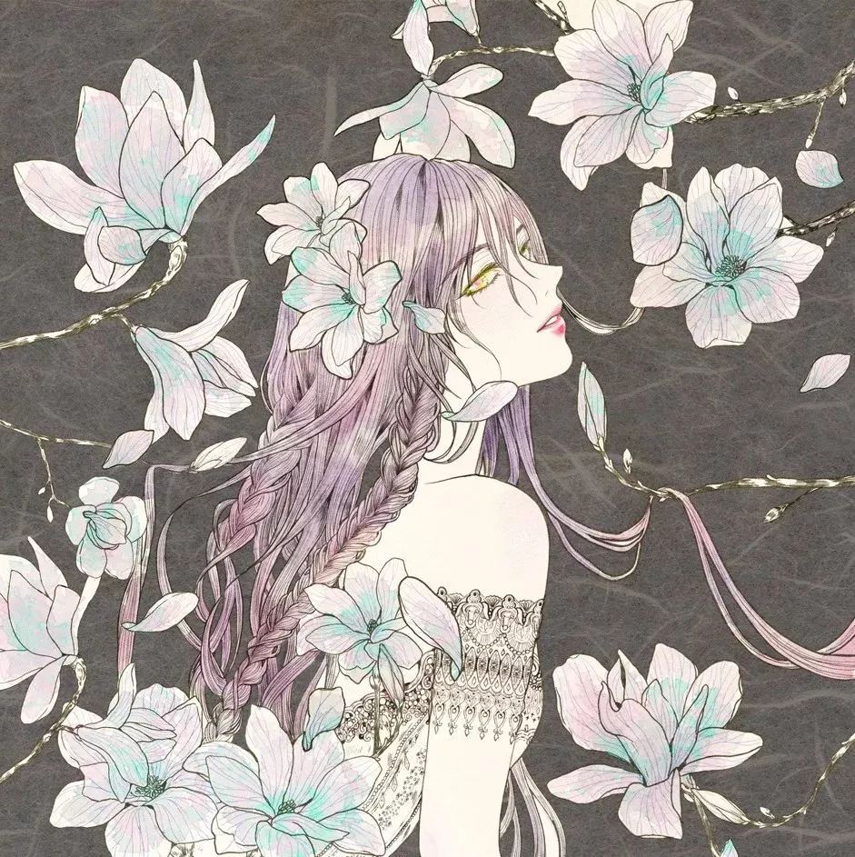 好美的水彩插画，梦幻奇妙的插画设计