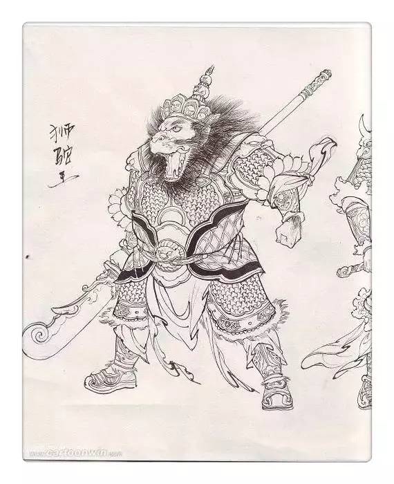 致敬经典《西游记》，传统文化手绘插画