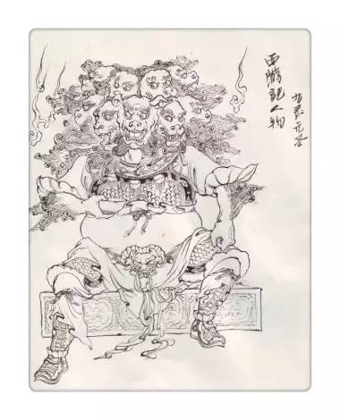 致敬经典《西游记》，传统文化手绘插画