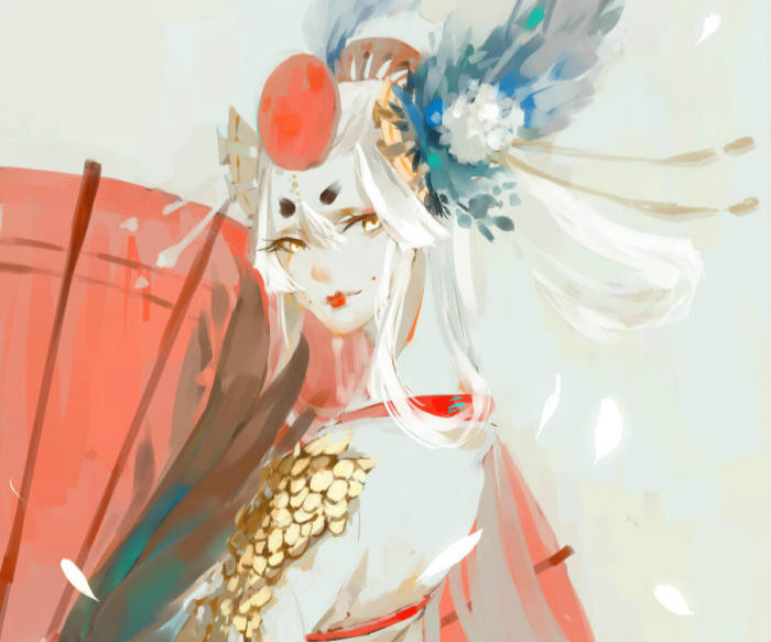 阴阳师姑获鸟古风图片壁纸