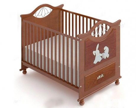 婴儿床3D模型下载